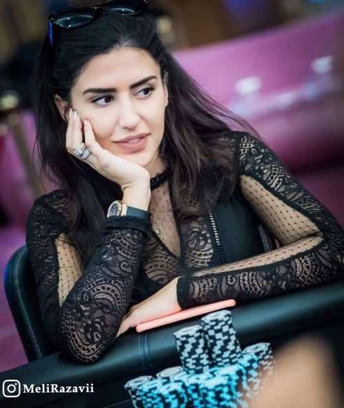 ملیکا رضوی پوکر باز حرفه ای