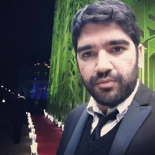 علیرضا جی جی و همسرش