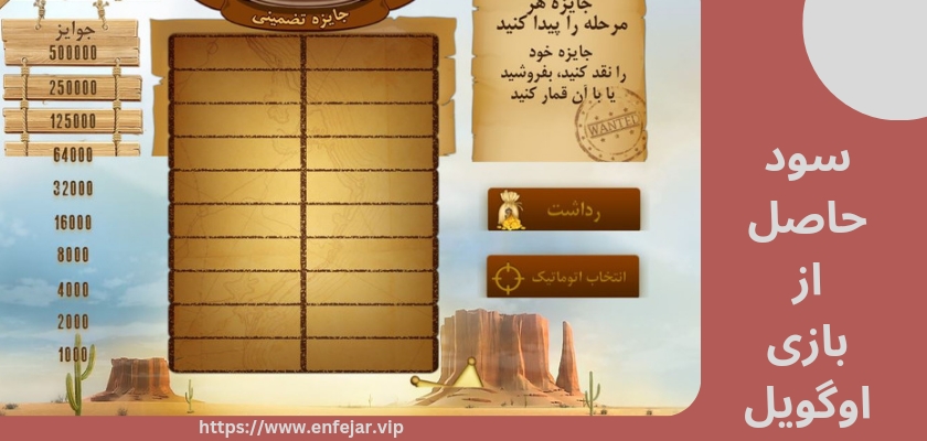 سود حاصل این بازی چقدر است؟