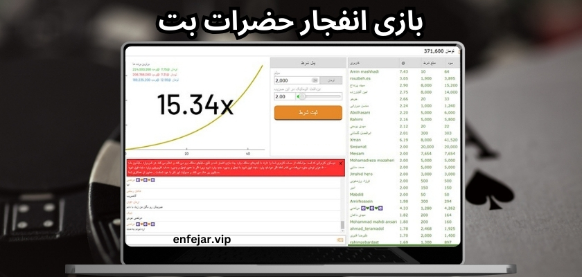 بازی انفجار حضرات بت