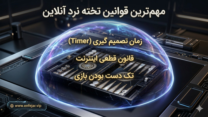 مهم ترین قوانین تخته نرد آنلاین